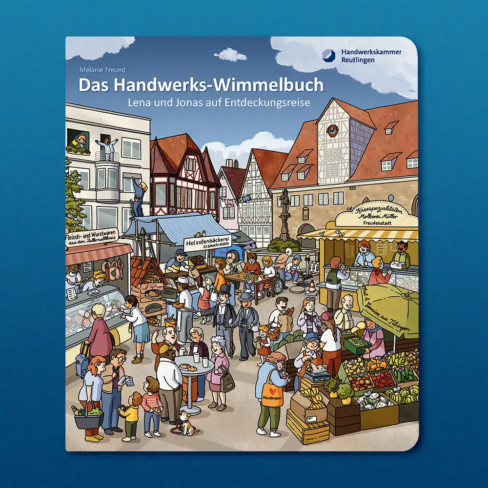 Wimmelbuch Handwerkskammer Reutlingen